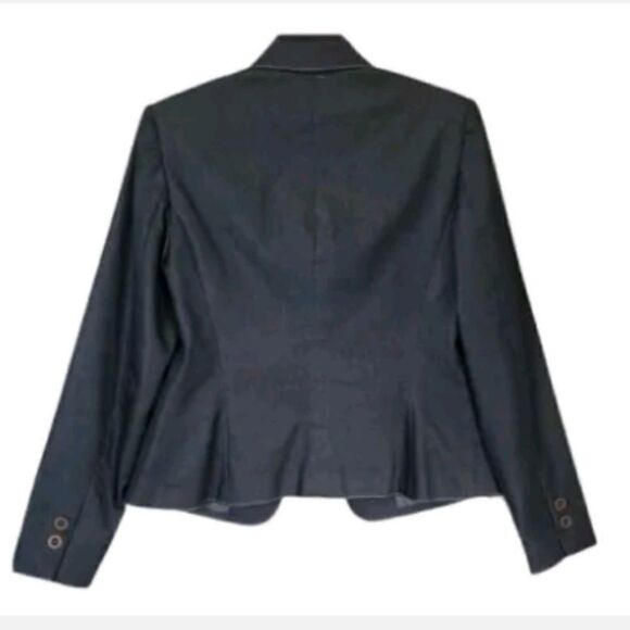 Isabel & Nina Charcoal Gray Blazer Sz 6 - Picture 2 of 11